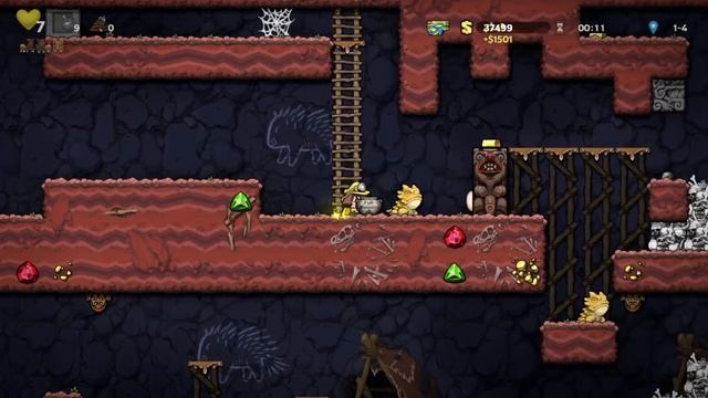 [Spelunky 2] Anubis смотреть онлайн