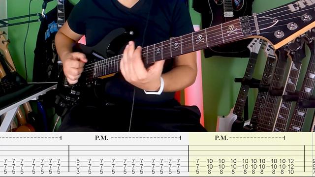Rammstein - Du Hast |Guitar Cover| |Tab| смотреть онлайн