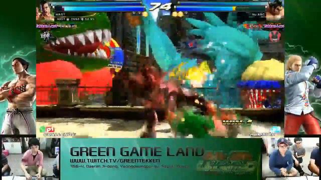 Tekken Tag 2 Unlimited HAO (Feng/Jin) vs ABC (Ganryu/Kazuya) смотреть онлайн