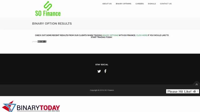 SO Finance Signals - SO Binary Options Signals Review смотреть онлайн