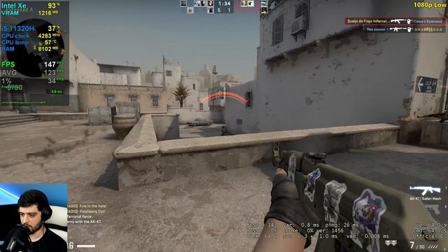 Intel Iris Xe Graphics | CSGO - 4K, 1080p, 720p, 800x600 смотреть онлайн