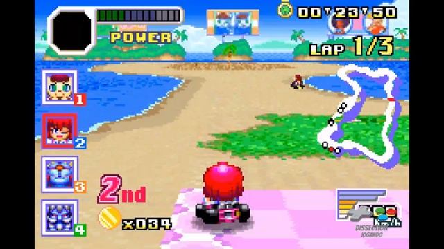 Konami Krazy Racers - Game Boy Advance [Normal Game] [Longplay]