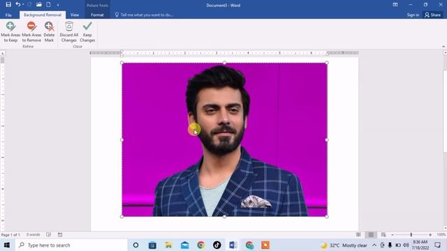 How To Remove Image Background in MS Word | Delete Photo Background in Microsoft Word смотреть онлайн