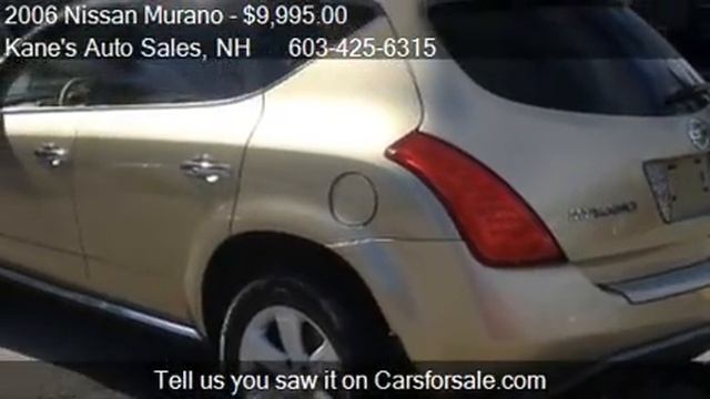 2006 Nissan Murano SL AWD - for sale in Derry, NH 03038 смотреть онлайн