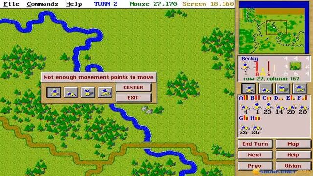Capture the Flag gameplay (PC Game, 1993) смотреть онлайн