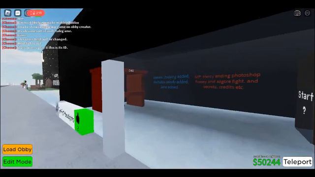 Showcase of my WIP undertale game on obby creator:) смотреть онлайн