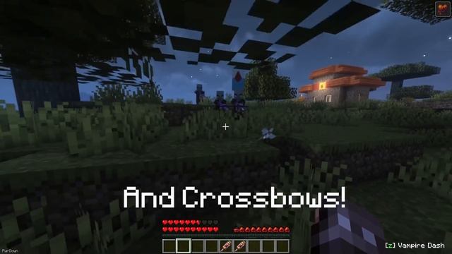 This Minecraft Mod Turns You Into A Vampire! - Haema Minecraft Mod Showcase