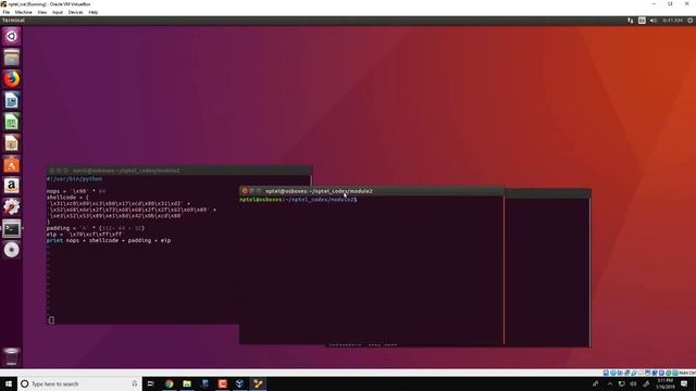 W1_8d : Demonstration of Shell Creation using a Buffer Overflow on the Stack смотреть онлайн