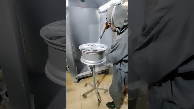 Покраска дисков в серебро смотреть онлайн