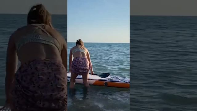 Sup board прогулка на сап борде?♀️Море в июле/Головинка#сапборд #море2022#отдыхнаюге #supboard смотреть онлайн