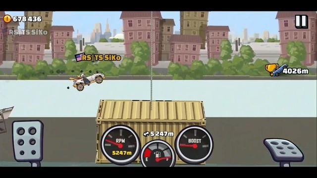 Hill climb racing 2 - HOW TO 10KM in CITY with RALLY CAR + NEW RALLY CAR LEGENDARY PAINT? ? смотреть онлайн
