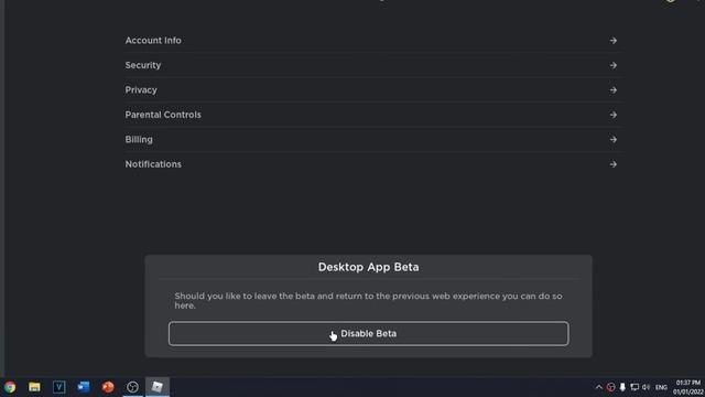 How to disable the Roblox App Beta (no longer working) смотреть онлайн
