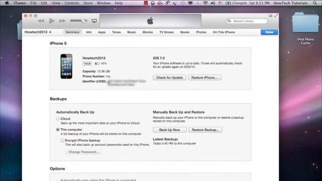 How to Find UDID of iPhone and iPad смотреть онлайн
