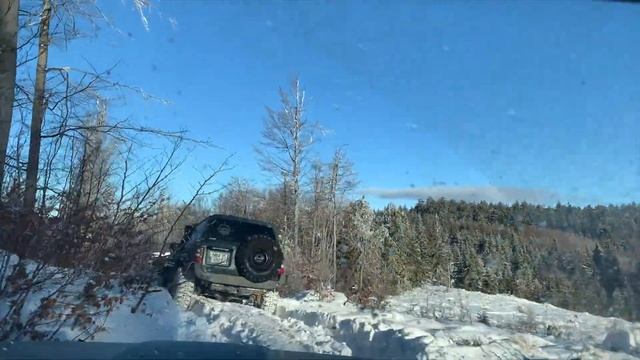 WINTER OFF-ROAD 2021 | NISSAN PATROL GTR | SKYLINE R34 | TURBO BMW | PATROL Y61 OFF-ROAD ROMANIA 4 смотреть онлайн