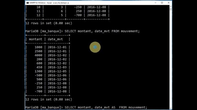 MariaDB / MySQL - Renommer une colonne avec ALIAS смотреть онлайн