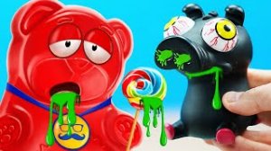 ЧЕЛЛЕНДЖ 15 ГАДЖЕТОВ ДЛЯ ЛЕНТЯЯ ОТ ЖЕЛЕЙНОГО МЕДВЕДЯ ВАЛЕРЫ