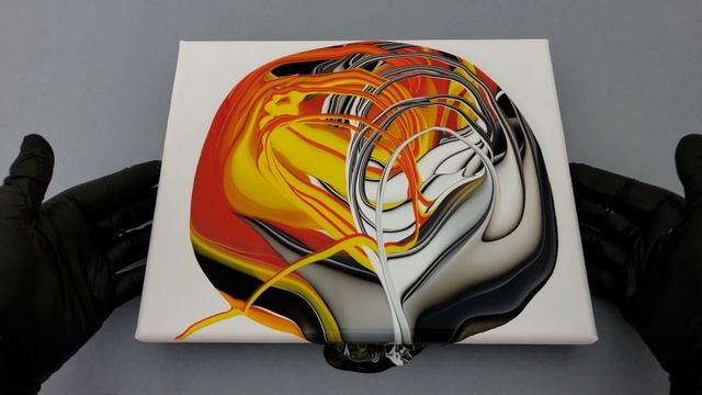 Infinity Pour Abstract Paint Pouring with Fluid Acrylics смотреть онлайн