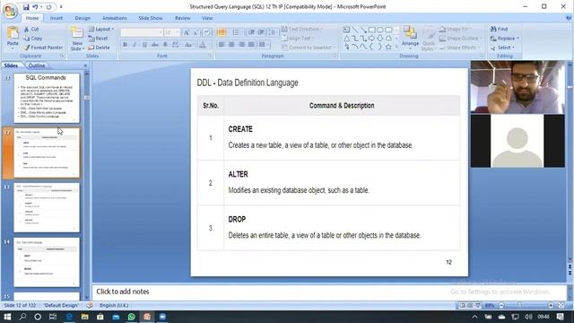 Introduction to SQL ,Types of SQL Commands 12Th IP by Hilal Lone смотреть онлайн