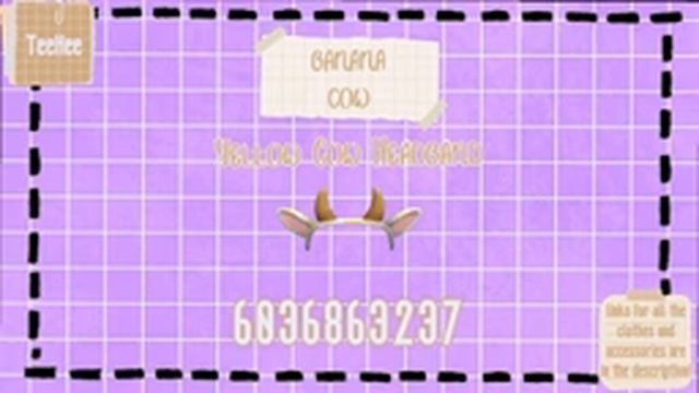 Codes for CLOTHES AND ACCESSORIES FOR COWS! (different colors)|| ROBLOX|| Teehee смотреть онлайн