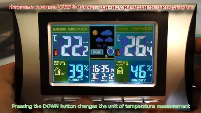 Погодная станция из banggood.com смотреть онлайн