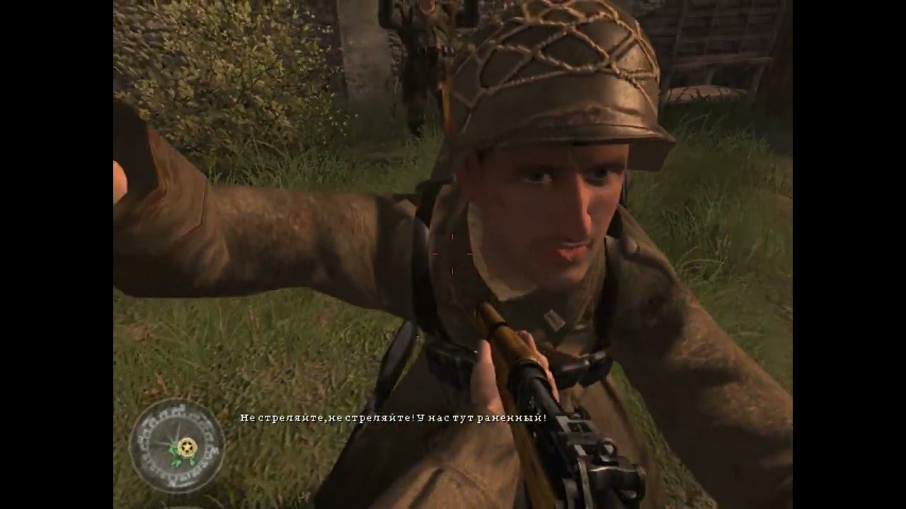 Прохождение Call of Duty 2 Глава 7 Битва за Кан Военнопленные #17