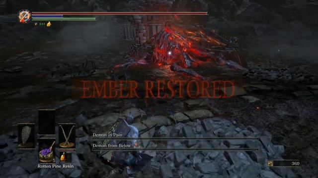 Demon Prince Boss Fight | Dark Souls III | The Ringed City DLC смотреть онлайн