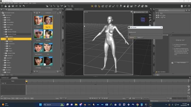 Using ERC morphs from Daz in Blender with geograft compatibility смотреть онлайн