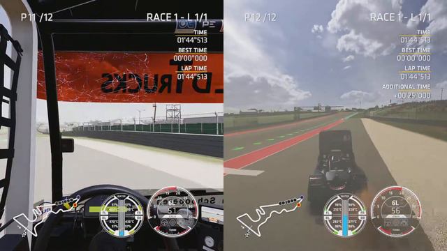 Truck Racing Championship Gameplay|2player Split Screen