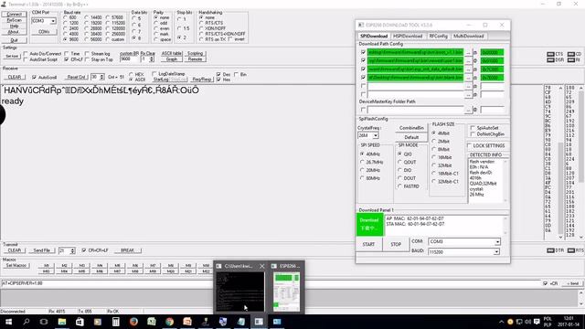ESP-12 AT(Komendy AT i Wgrywanie FirmWare) #1 смотреть онлайн