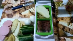 Овощерезка Vetta в деле