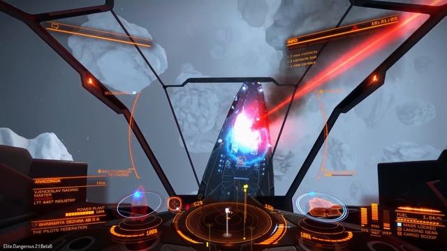 Elite:Dangerous. Vulture Thermal Vent Beam and Corrosive Shell Multi-Cannon combo смотреть онлайн
