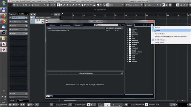 Cubase: how to reorder VST categories (edit plugin directories) смотреть онлайн