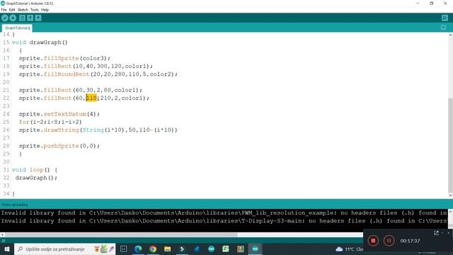 Bar Graph - Programming Tutorial (TFT_eSPI library) смотреть онлайн