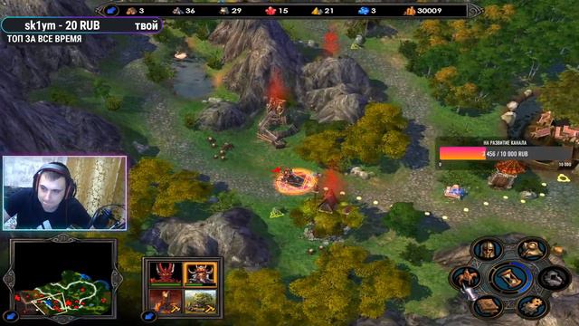 ПРОХОДИМ КОМПАНИЮ ЗА ДЕМОНОВ ● Heroes of Might & Magic V #6 смотреть онлайн