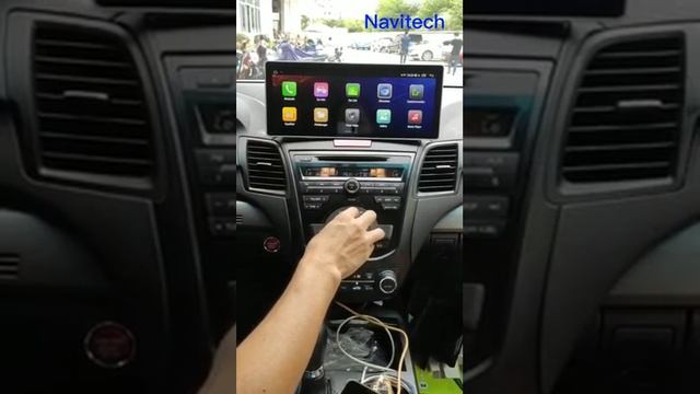 2008-2013 Honda Acura RDX Android 10 car radio 12.3inch with CarPlay and android auto смотреть онлайн