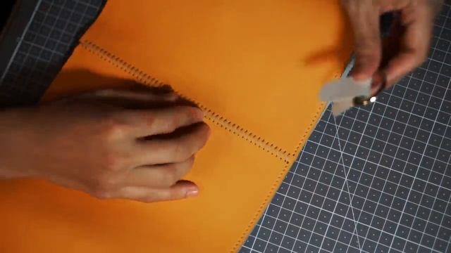 [Leather Craft] Making a small bucket bag / DIY bag / Free PDF pattern смотреть онлайн