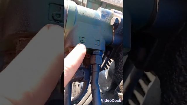 Установка насос дозатора в штатний ГУР МТЗ 80 смотреть онлайн