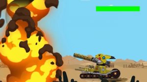 BLUE TRACTOR vs MONSTER BUS | WOT | Мега танки VS Босс | Мультики про танки | Arena Tank Cartoon