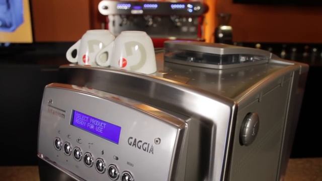 Gaggia Titanium Super-Automatic Espresso Machine смотреть онлайн