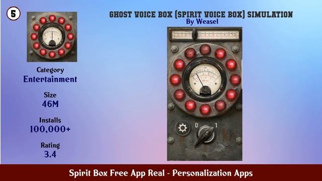 Top 10 Spirit Box Free App Real Android Apps смотреть онлайн