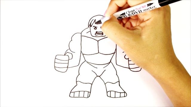 Сурет салу Халк | Как нарисовать Халка | How to draw Hulk смотреть онлайн