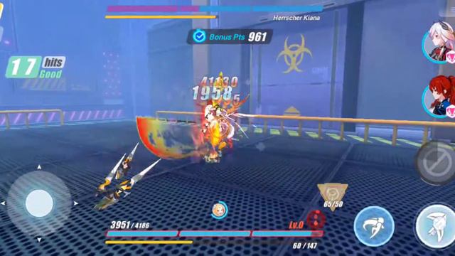 HI3 SEA - Dirac Sea Red Lotus 55D HoV Vs PX AK BR (Fog Weather)