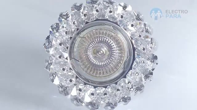 K206 CL/CH Ambrella, обзор точечного светильника. смотреть онлайн