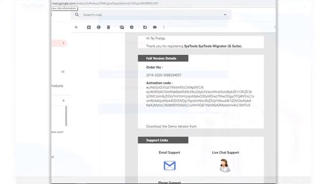 How to Register & Activate the product for an Existing Customer | SysTools Migrator смотреть онлайн