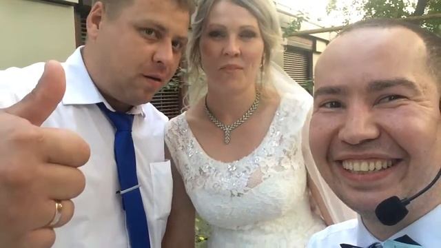 Максим и Вероника. Свадьба в Челябинске. Ведущий Марат Ярков отзыв Ярковшоу смотреть онлайн