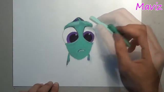 Finding Dory Drawing - Baby Dory♥‿♥ Love смотреть онлайн