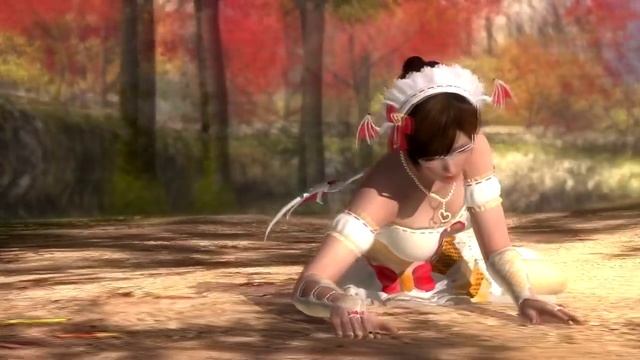 DOA5LR - [Kokoro] Shorter Ponytail without Braid + Yellow & Red Devil Costume (Mod) смотреть онлайн
