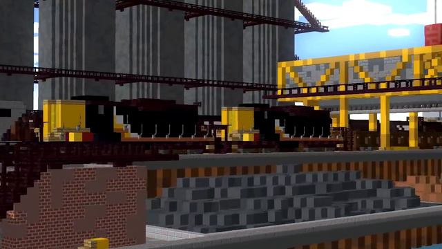 Minecraft Unstoppable AWVR Train Animation Part 7 смотреть онлайн