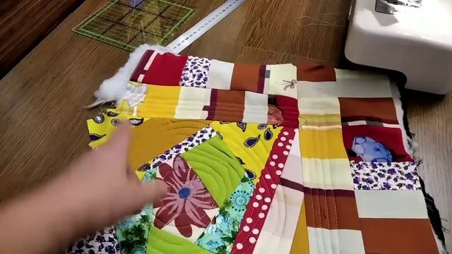 Пейчворк на основе. Шьём косметичку смотреть онлайн