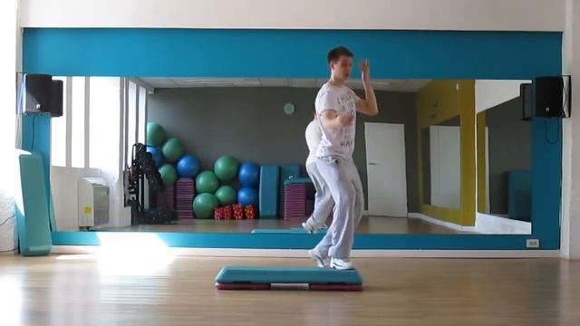 Урок степ аэробики Степ аэробика видео Степ аэробика с разучиванием